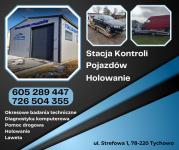 STACJA KONTROLI POJAZDÓW, HOLOWANIE, LAWETA, POMOC DROGOWA